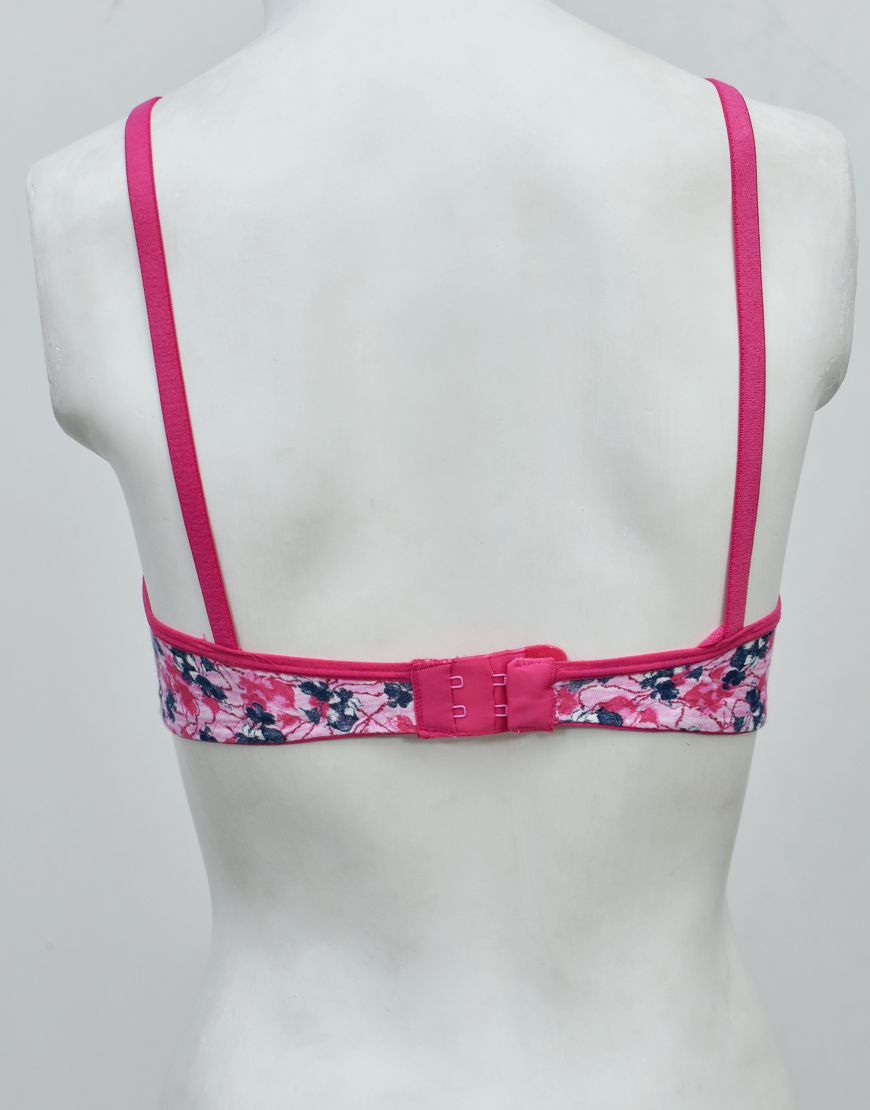 Printed Stretchable Cotton Bra FN116