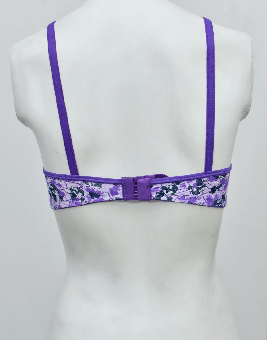 Printed Stretchable Cotton Bra FN116