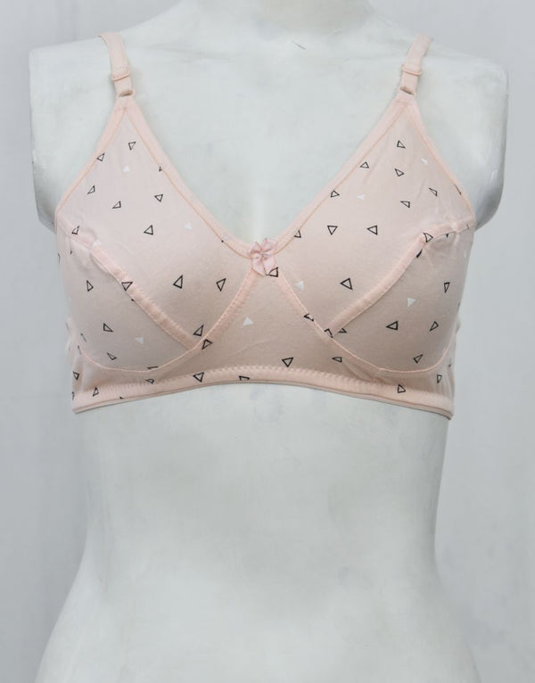 Printed Stretchable Cotton Bra FN117
