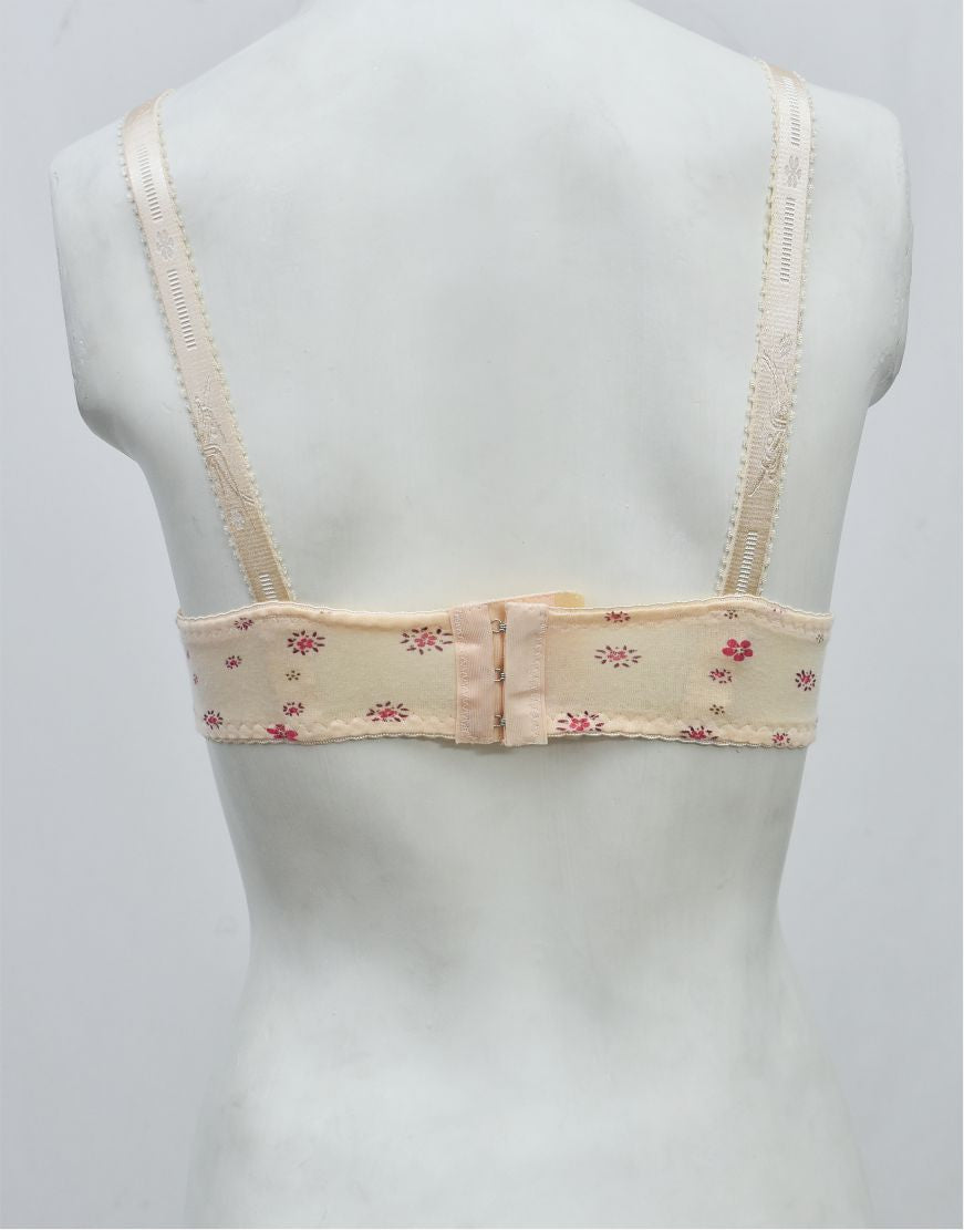 Printed High Quality Woven Fabric Bra