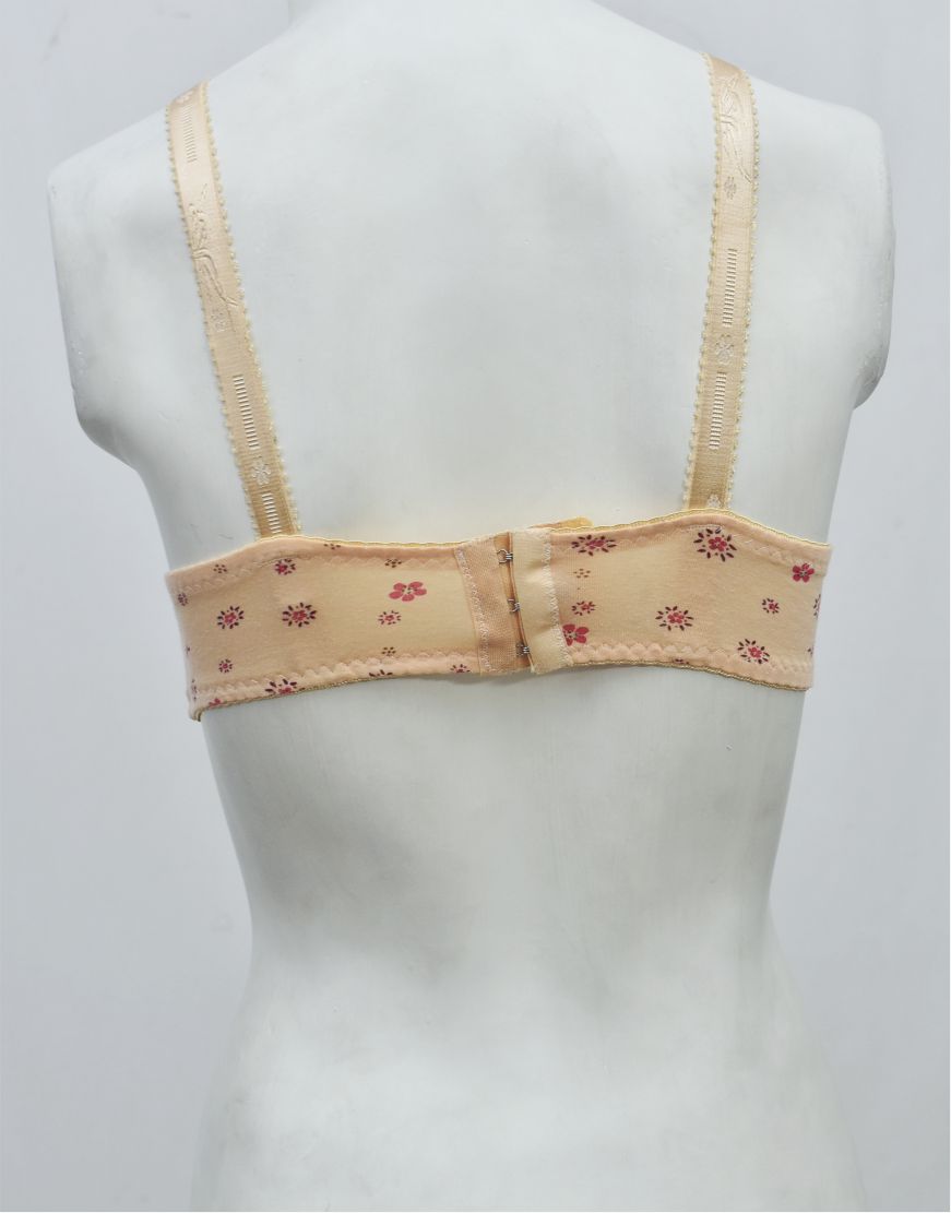Printed High Quality Woven Fabric Bra