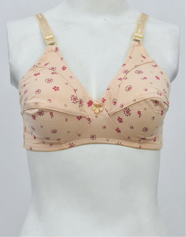Printed High Quality Woven Fabric Bra
