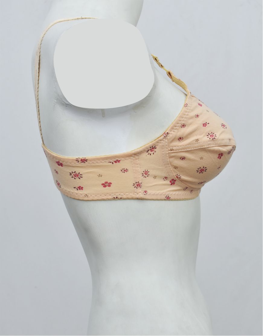 Printed High Quality Woven Fabric Bra