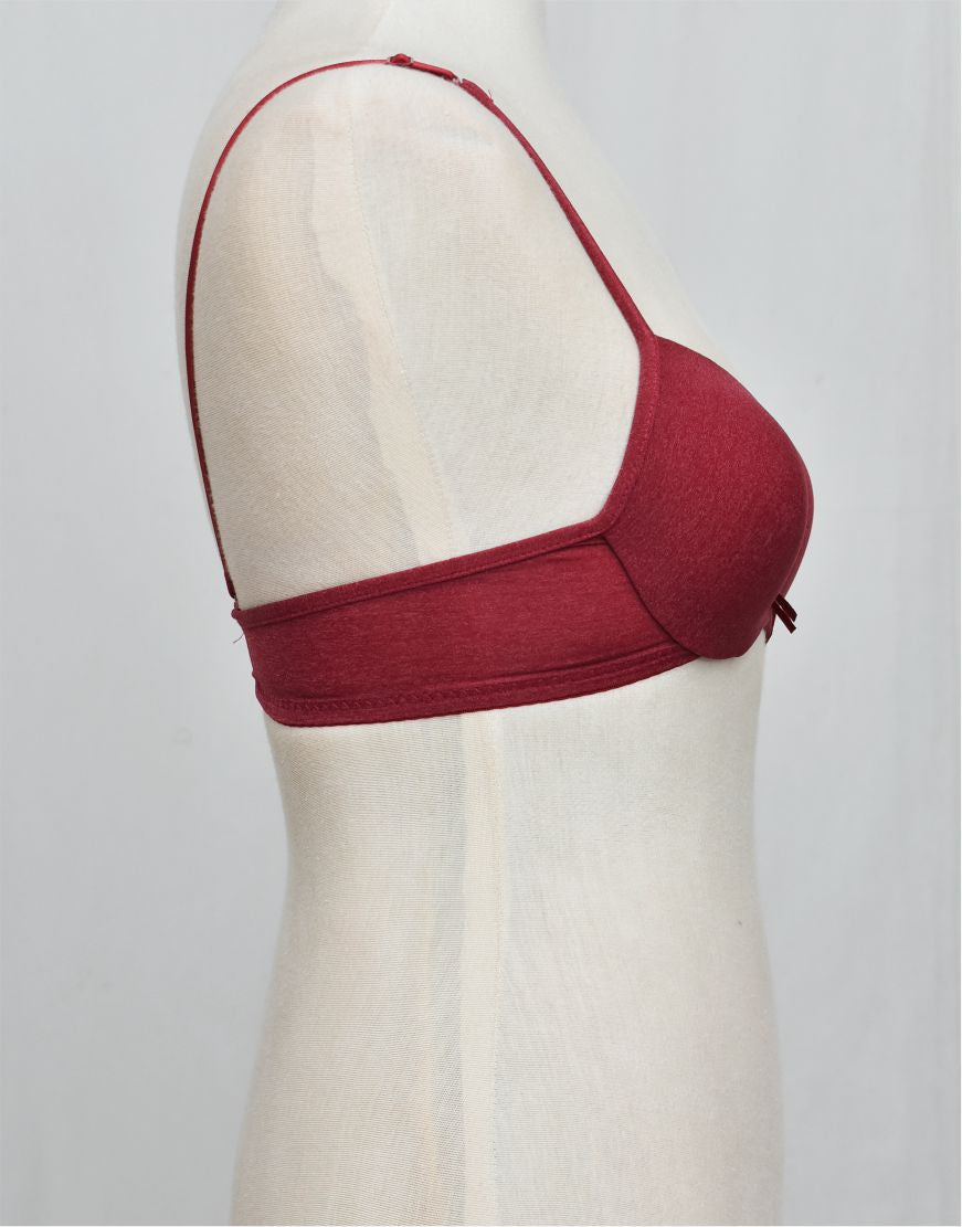 Luxury Single Padded Underwired Demi Bra