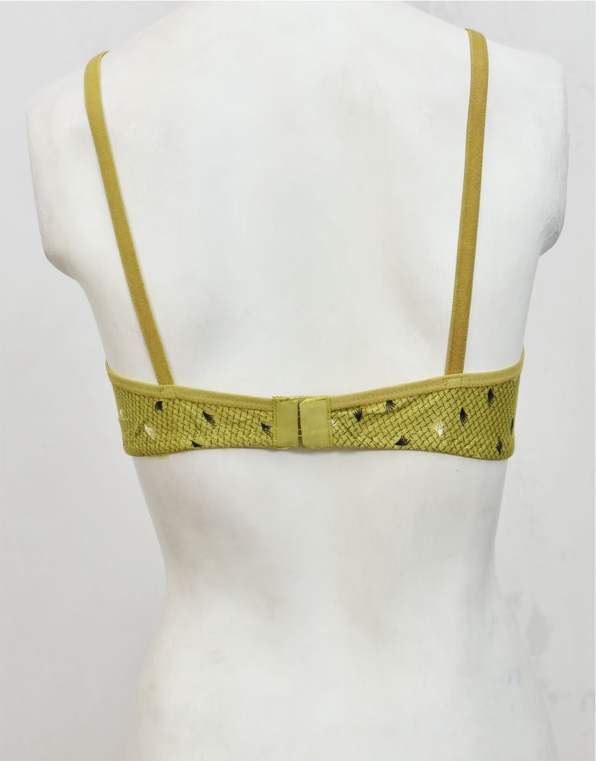 Dandelion Printed Stretchable Cotton Bra FN132
