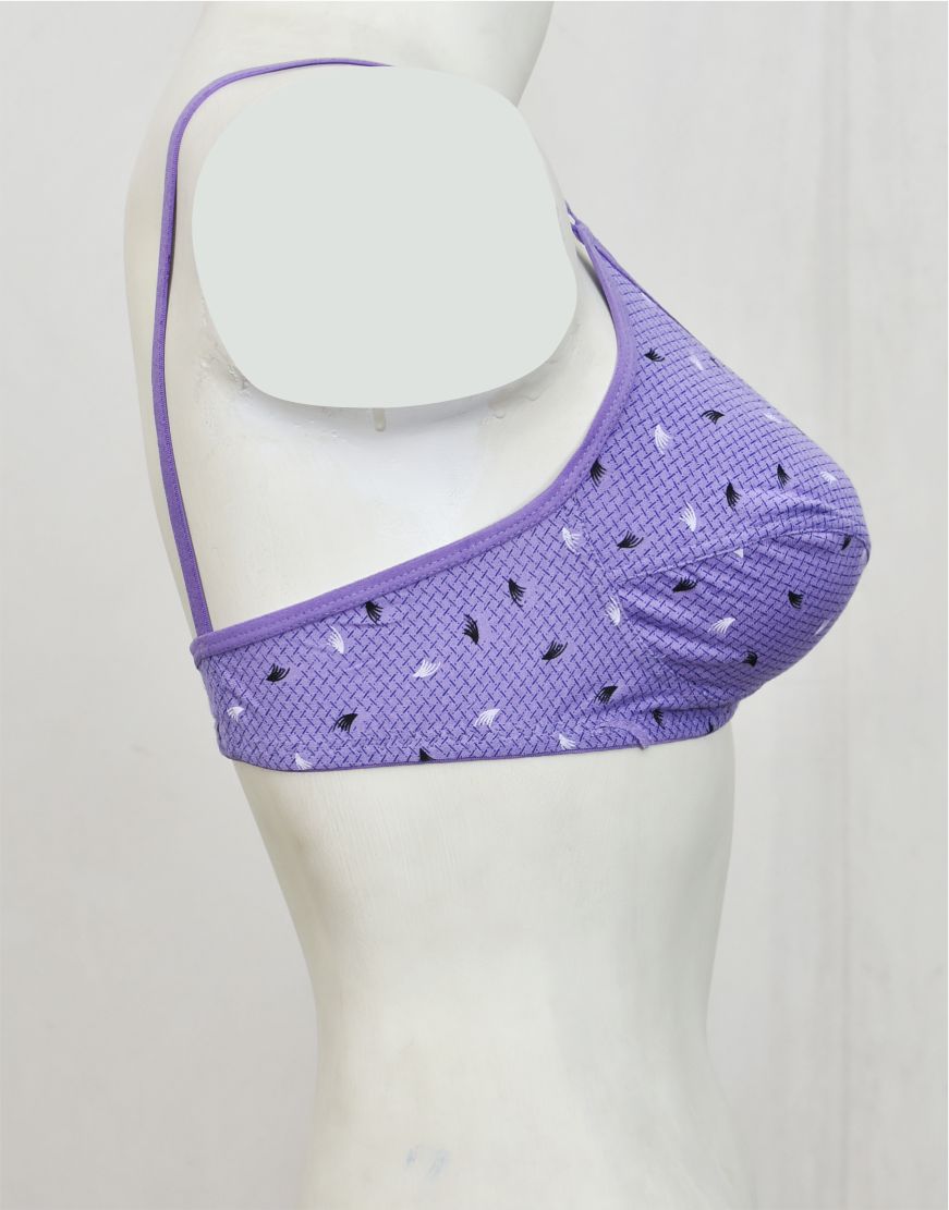 Dandelion Printed Stretchable Cotton Bra FN132