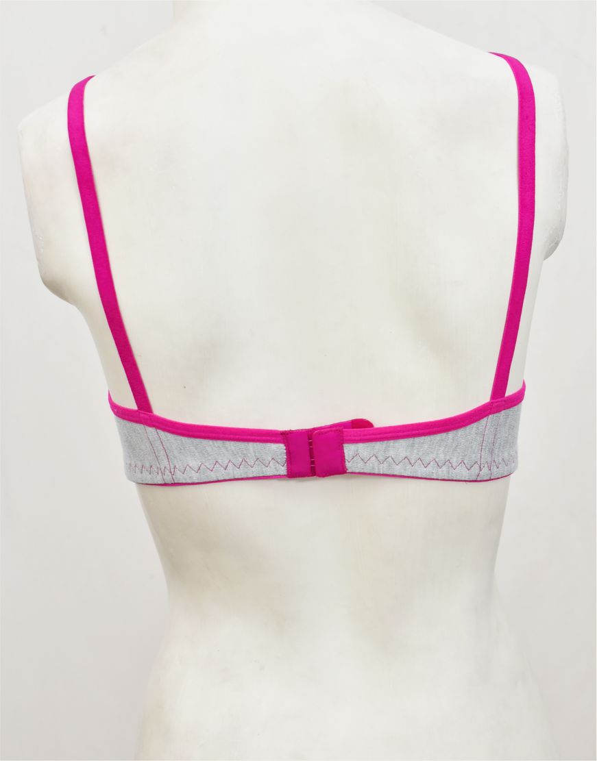 Printed Stretch Cotton Bra FN159