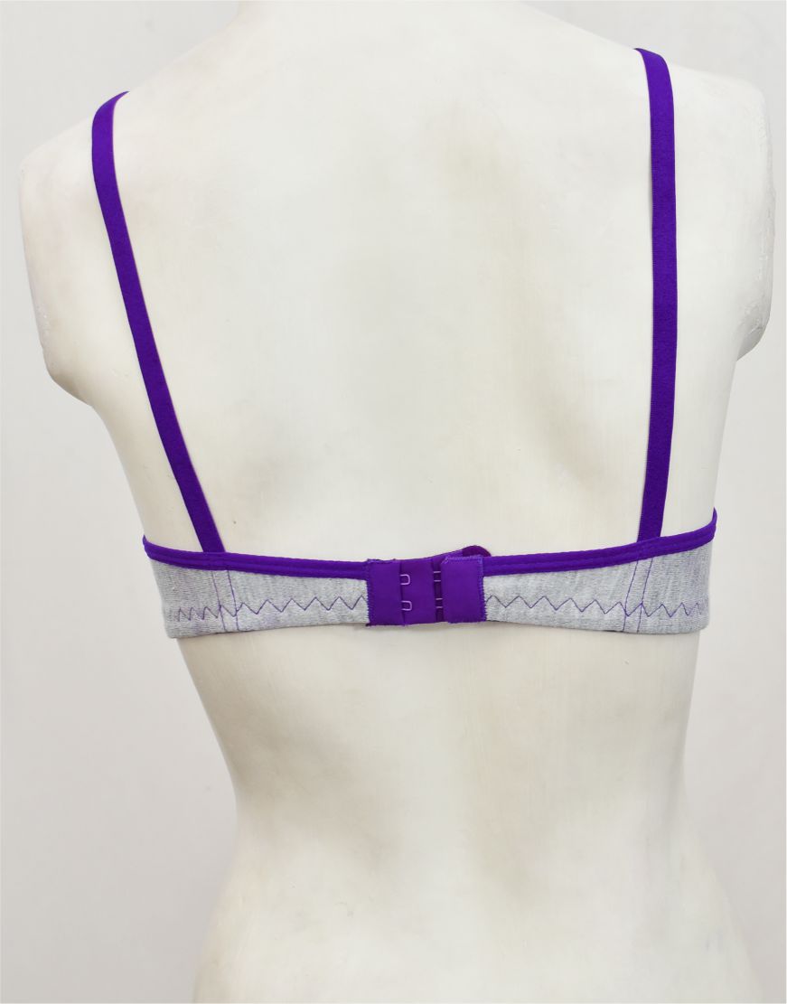Printed Stretch Cotton Bra FN159