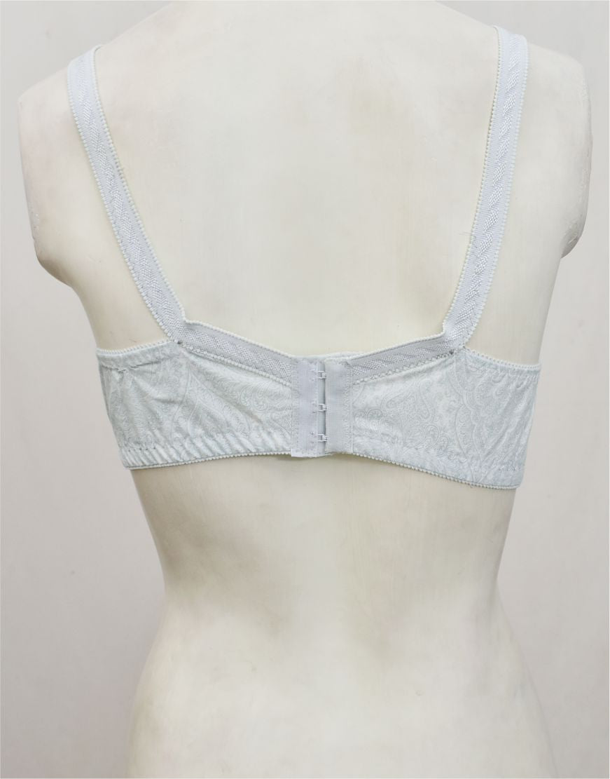 Pack of 3 Random Prints Cotton Woven Fabric Bras FN162 (Non-Padded, Non Wired)