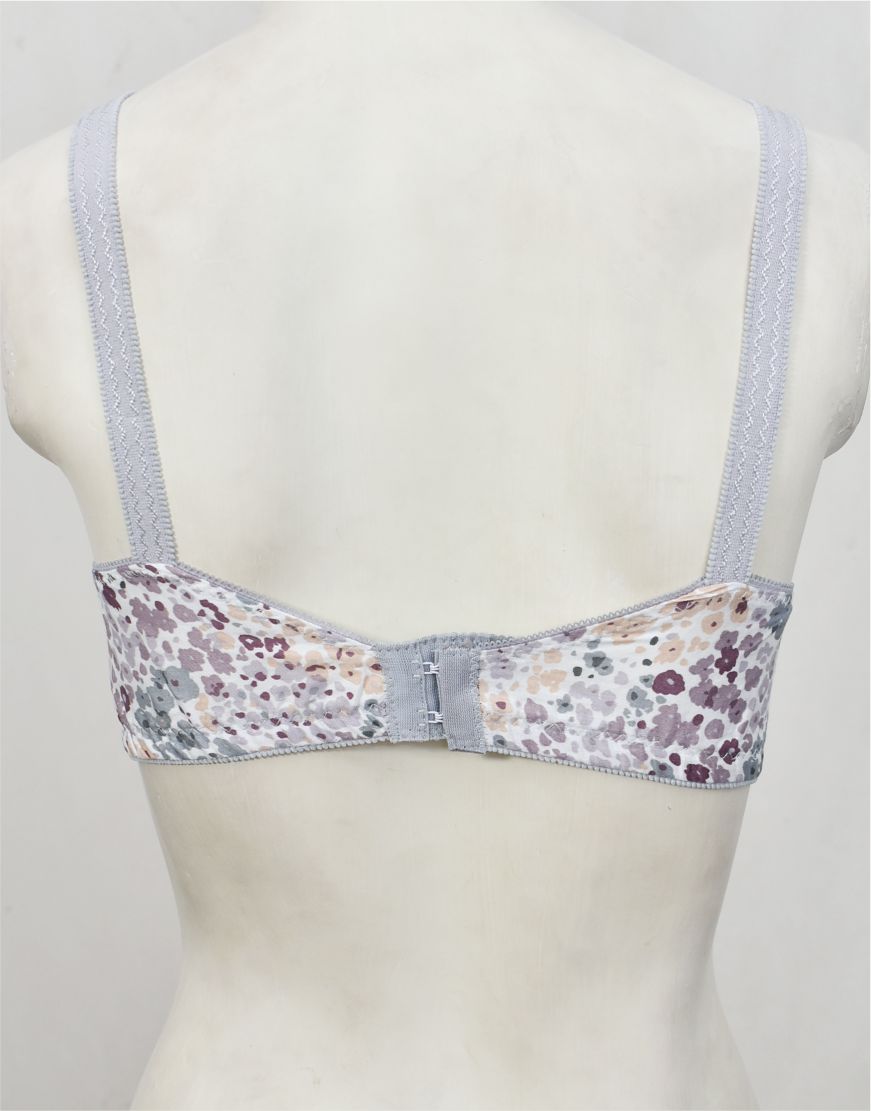 Pack of 3 Random Prints Woven Fabric Bras FN164 (Non-Padded, Non Wired)
