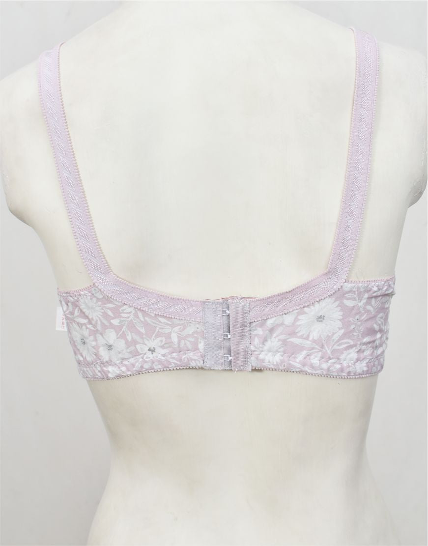 Pack of 3 Random Prints Woven Fabric Bras FN165 (Non-Padded, Non Wired)