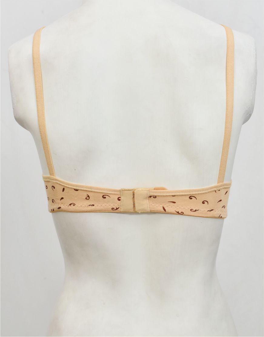 Printed Stretch Cotton Bra FN166