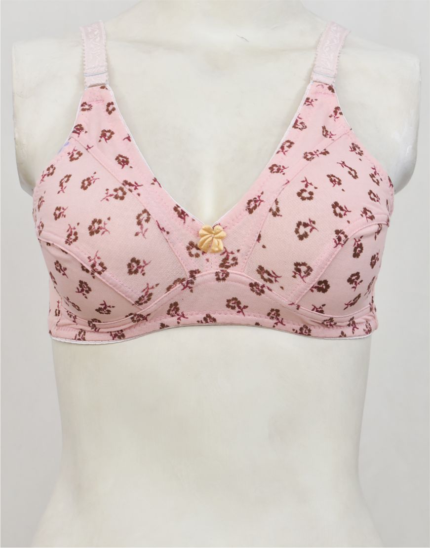 Printed Net with Cotton Lining Bra FN167