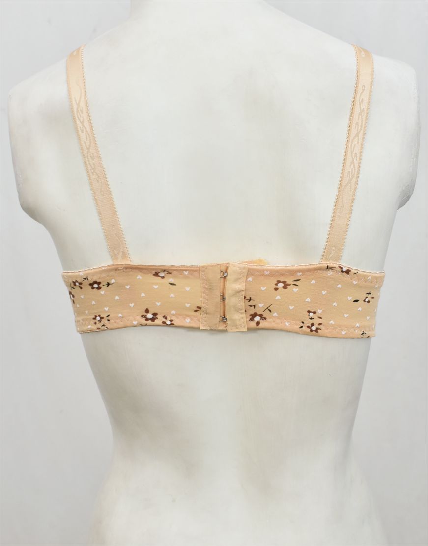 Printed High Quality Woven Fabric Bra FN168