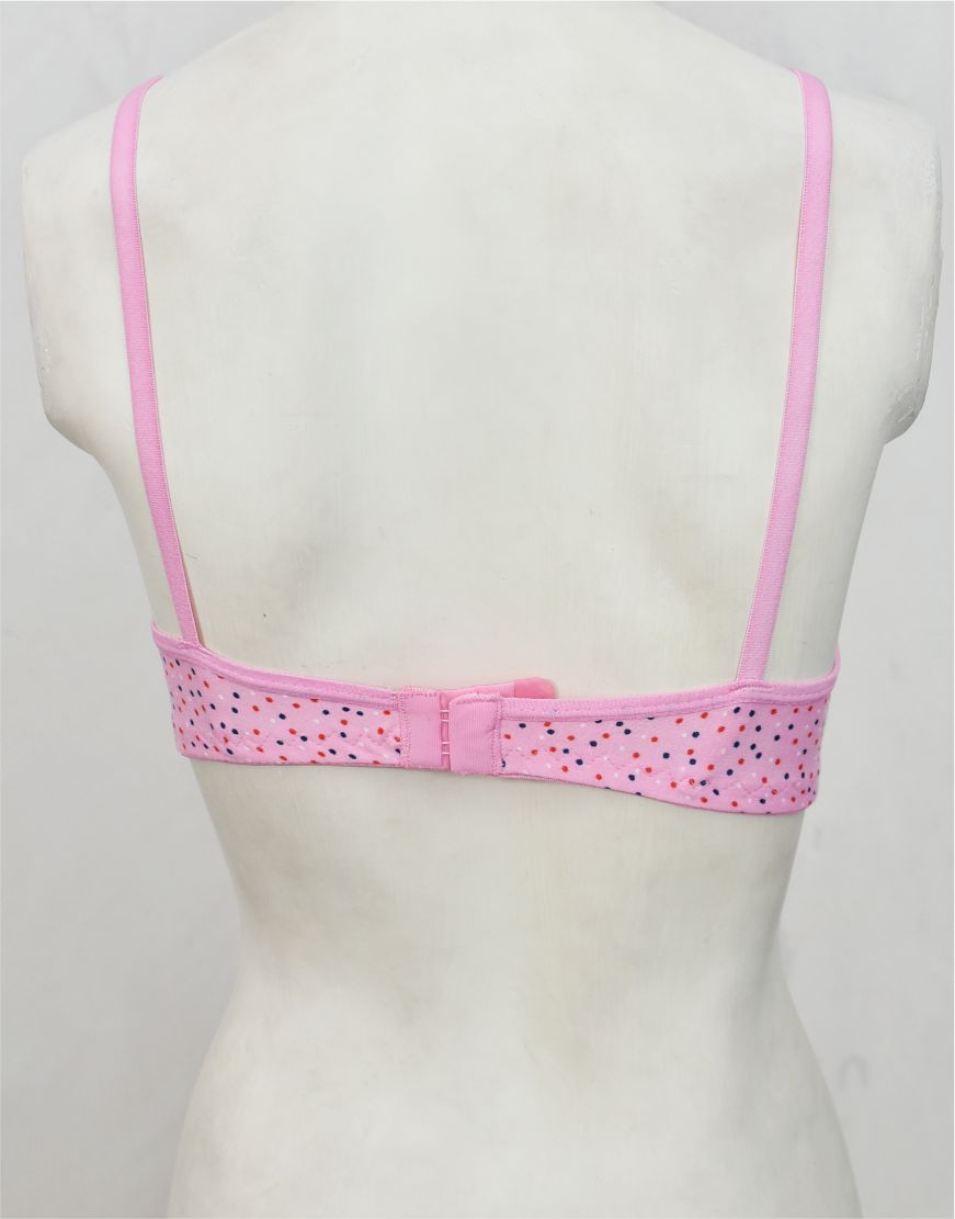 Petite Printed Stretch Cotton Bra FN172