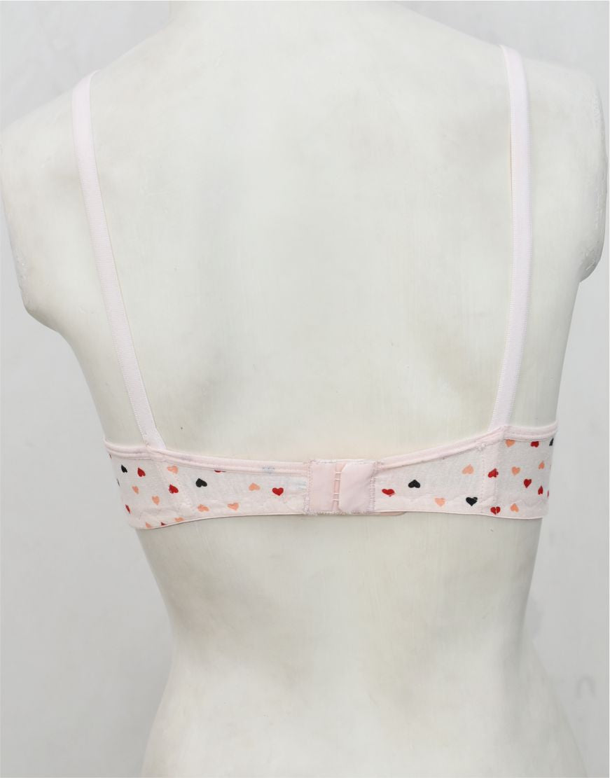 Printed Stretch Cotton Bra FN173