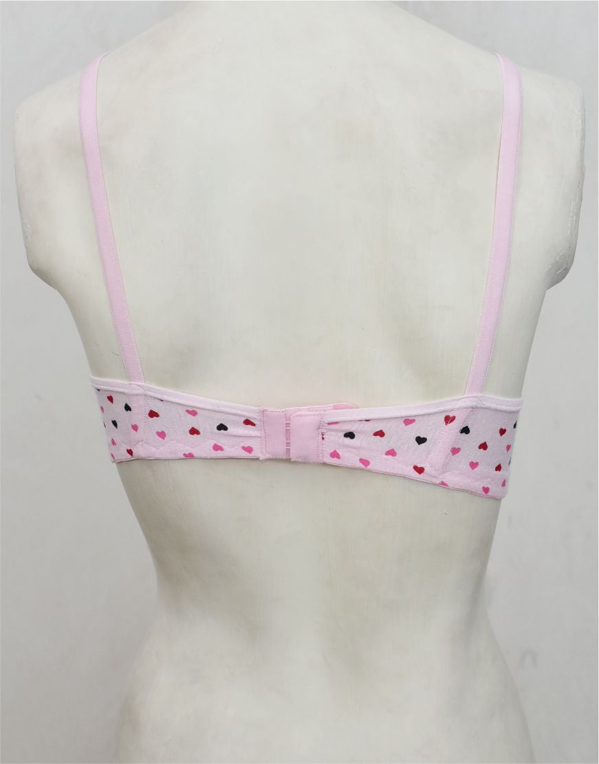 Printed Stretch Cotton Bra FN173