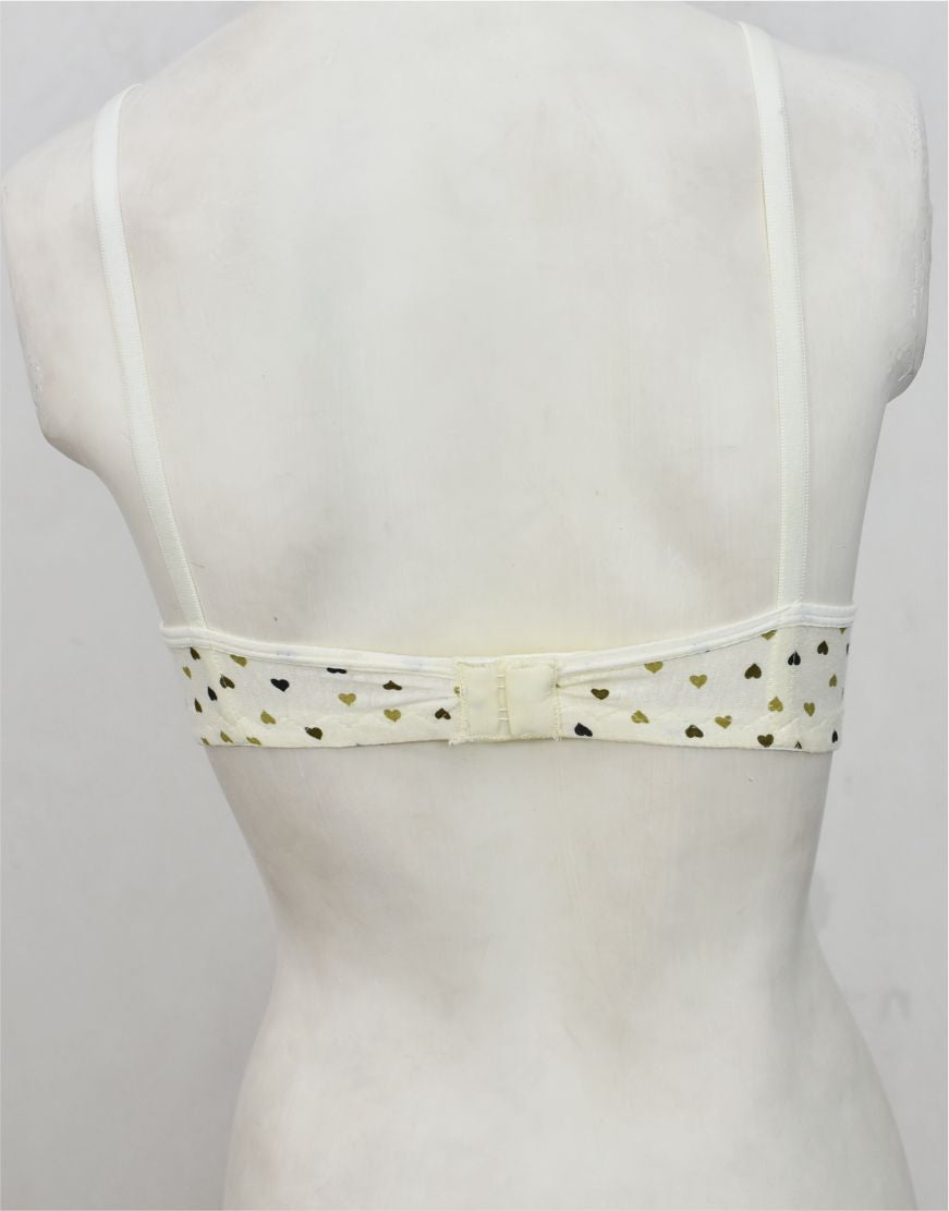 Printed Stretch Cotton Bra FN173