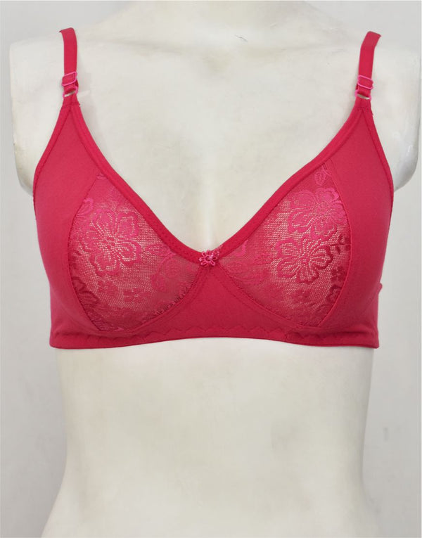 Soft and Stretchy Half Net Bra