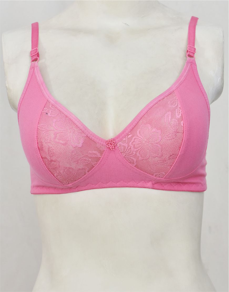 Soft and Stretchy Half Net Bra