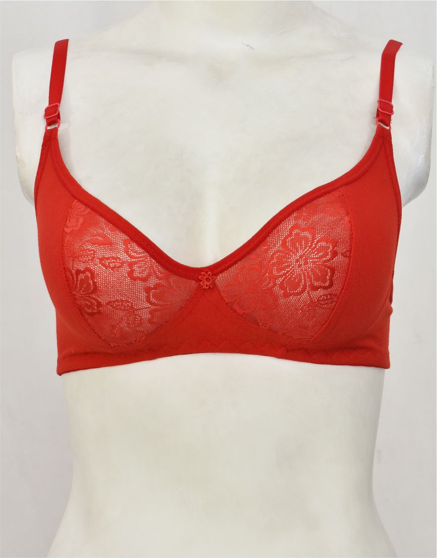 Soft and Stretchy Half Net Bra