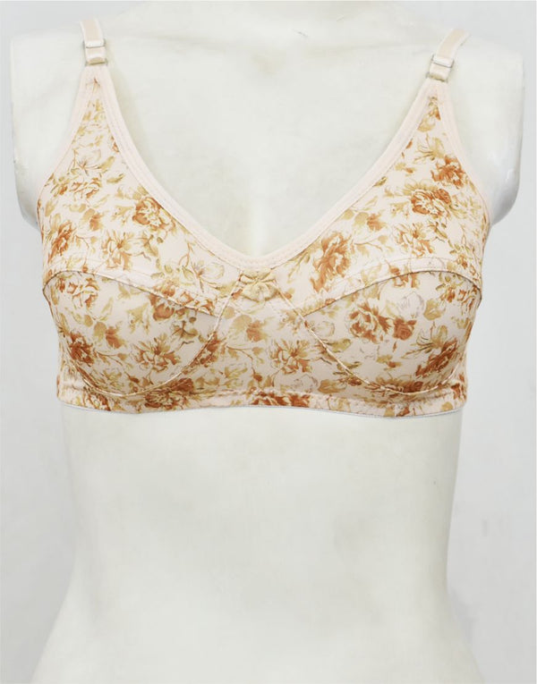 Printed Mixed Cotton Bra FN179