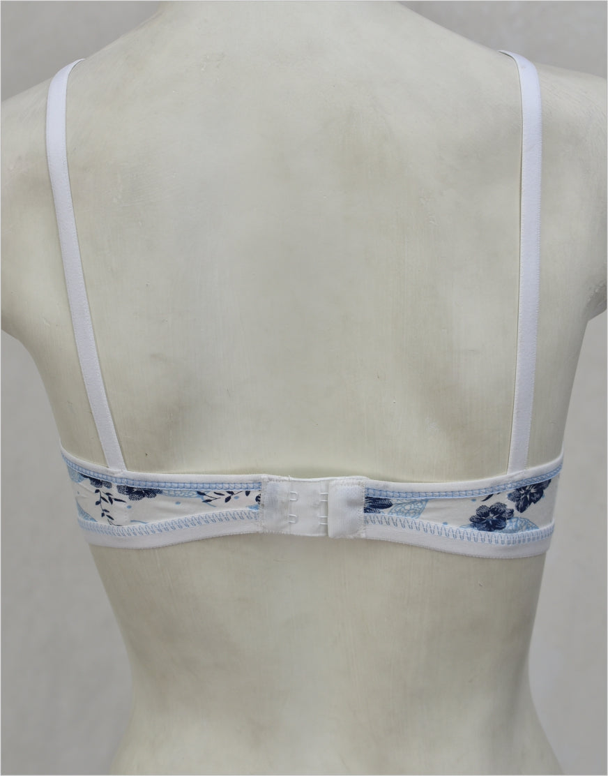 Printed Cotton Fabric Bra FN191