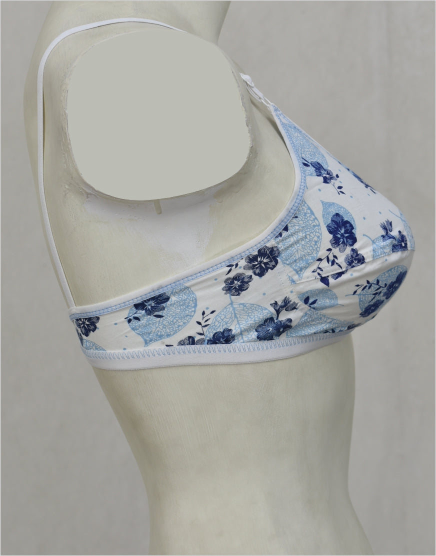 Printed Cotton Fabric Bra FN191