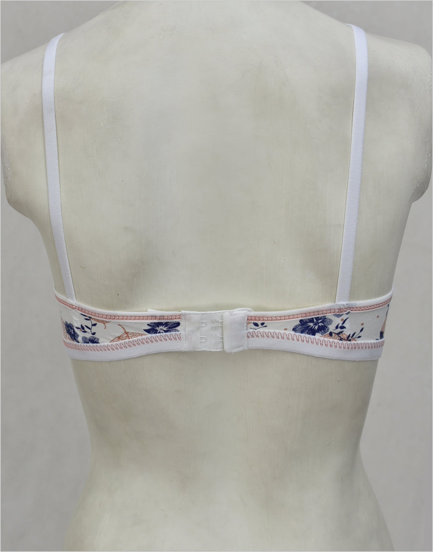 Printed Cotton Fabric Bra FN191