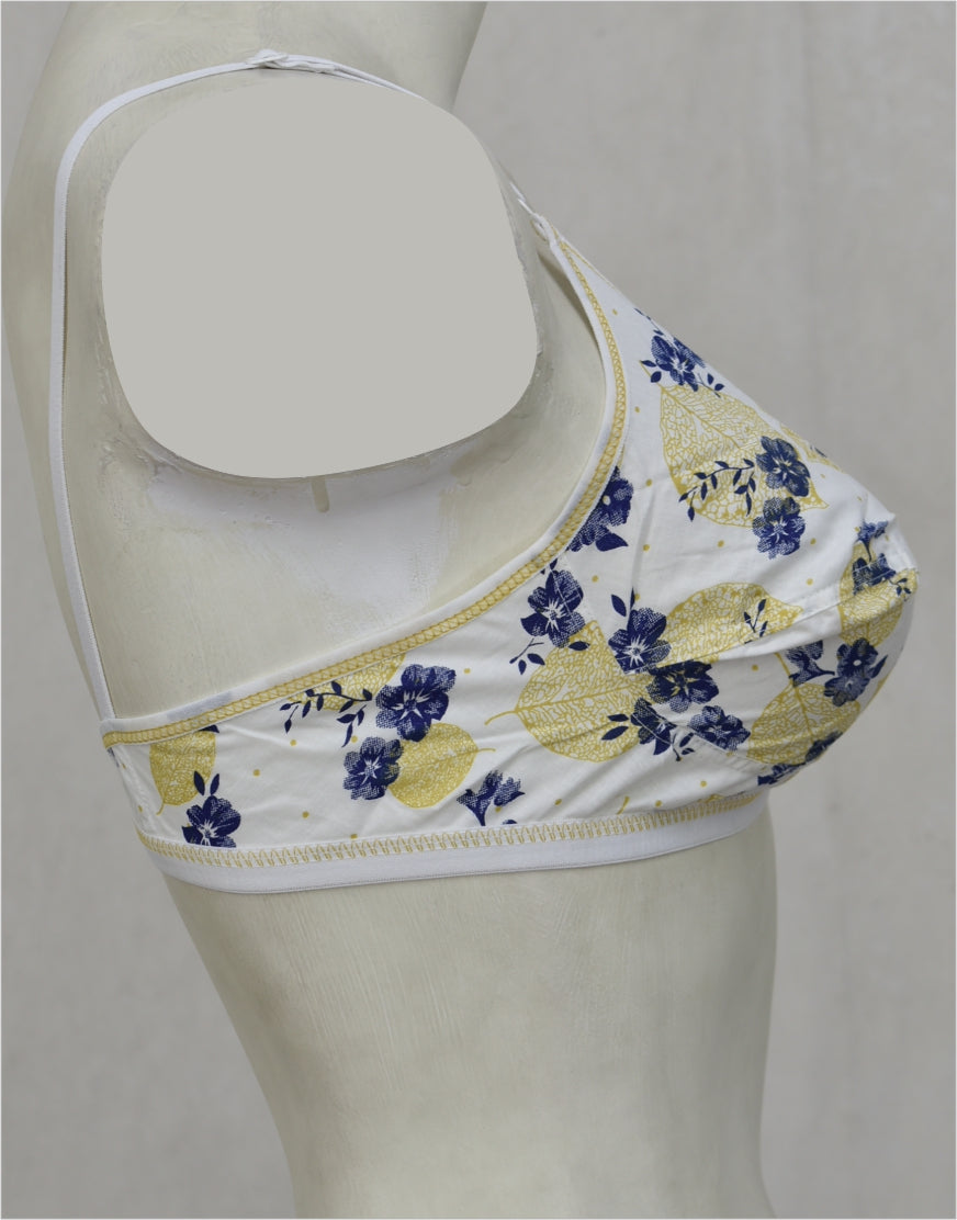 Printed Cotton Fabric Bra FN191