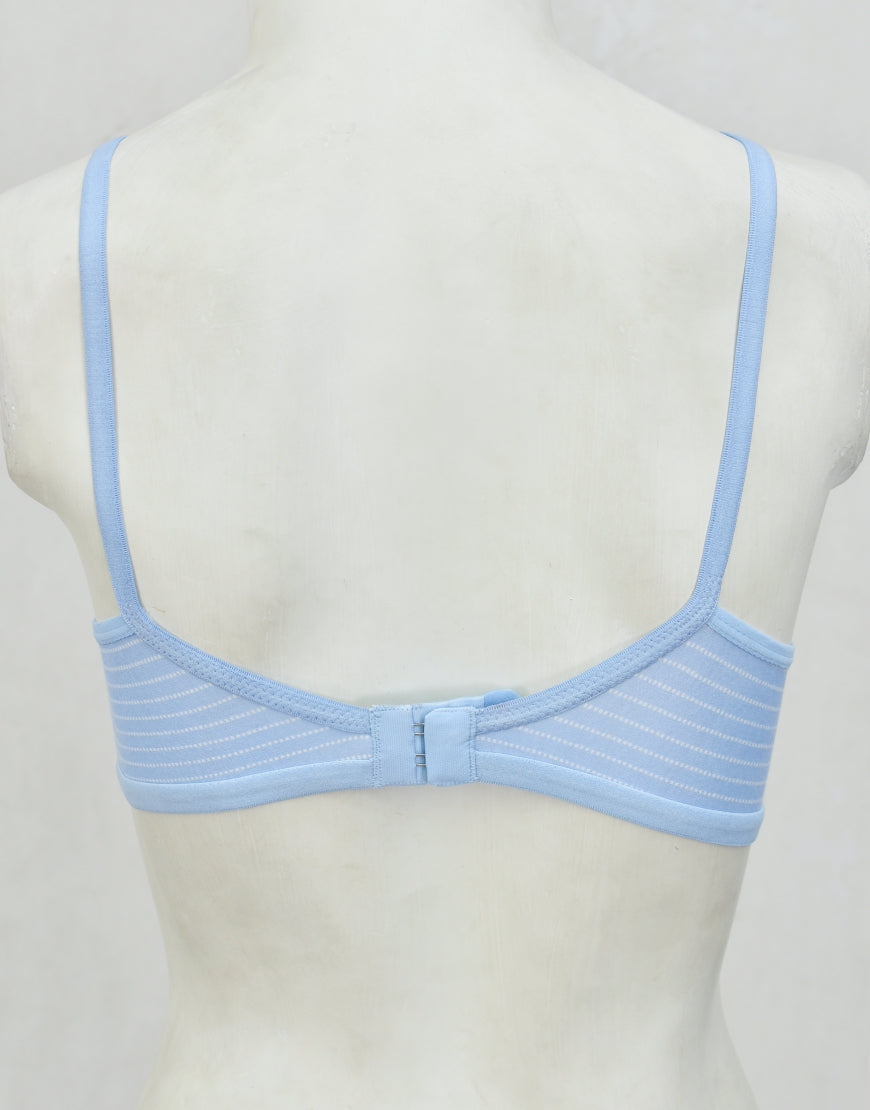 Printed Stretch Cotton Bra FN192