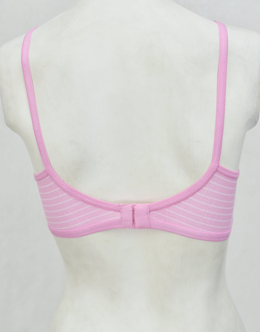 Printed Stretch Cotton Bra FN192