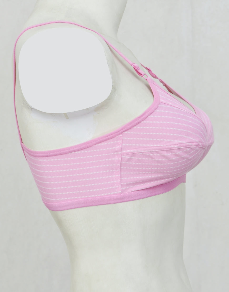 Printed Stretch Cotton Bra FN192