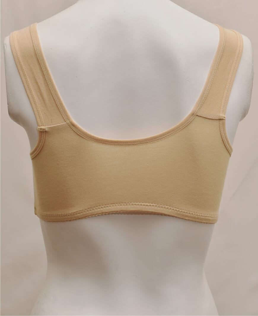 Stylish Front Opening Zipper Bra