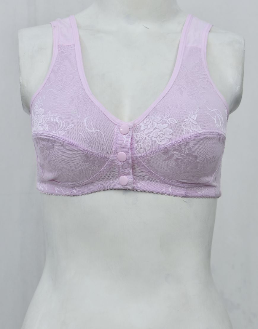 Front Open Blouse Bra