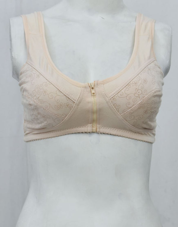 Front Opening Zipper Bra