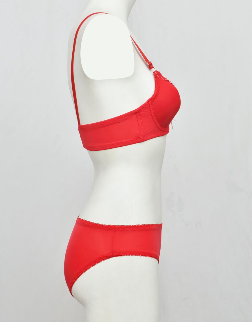 Single Padded Underwired Bra Panty Set