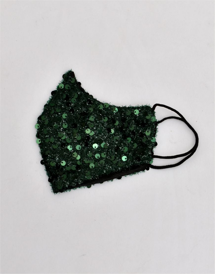 Sequin Fancy Dust Mask / Wedding Mask / Party Mask / Fashion Mask / Covid Mask