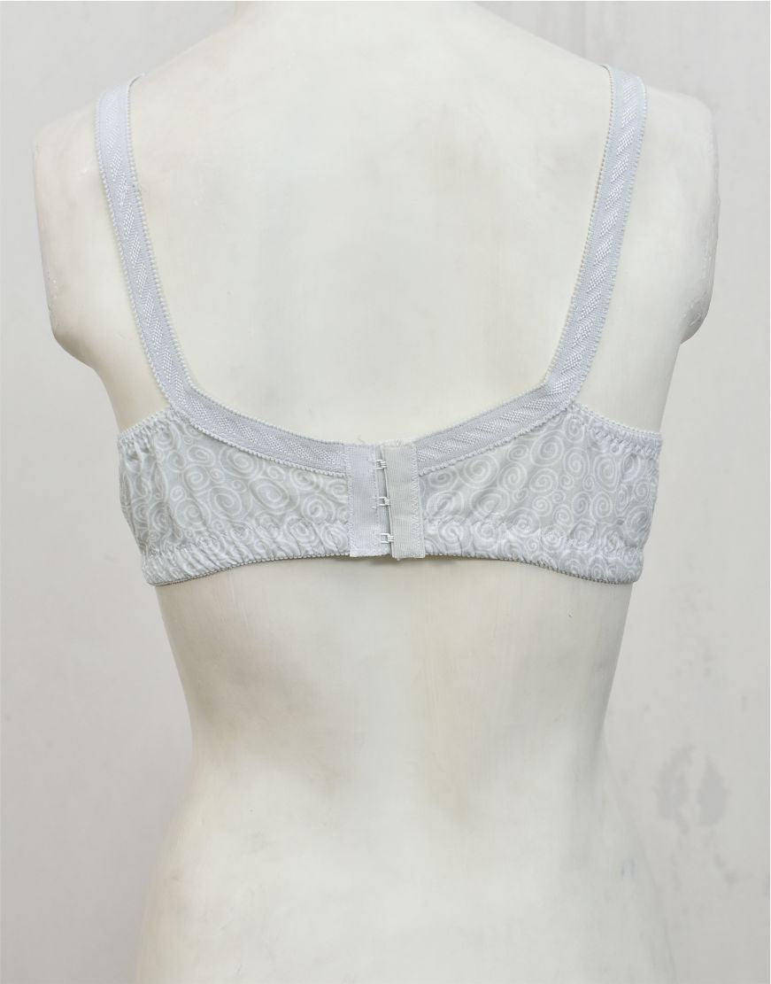 Pack of 3 Printed Cotton Woven Fabric Bras FN148 (Non-Padded, Non Wired)