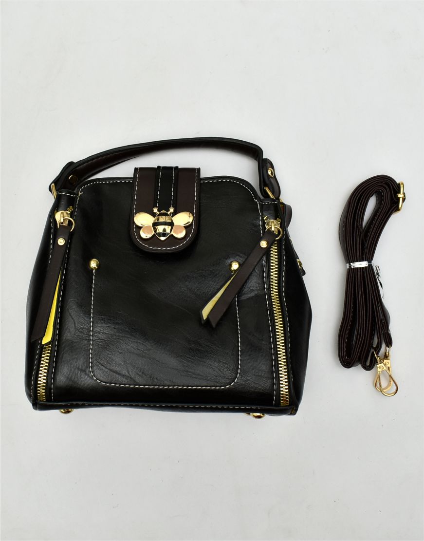 Honey Bee Emblem Handbag