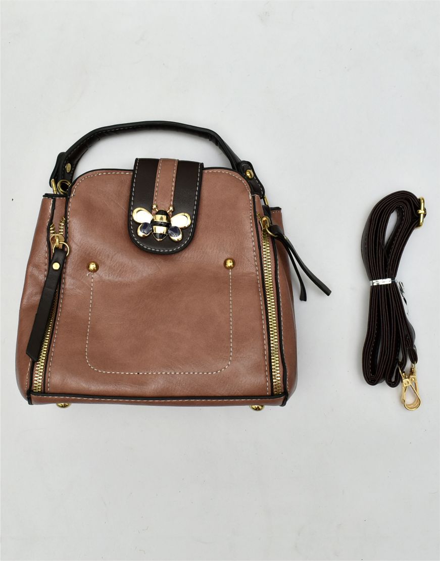 Honey Bee Emblem Handbag