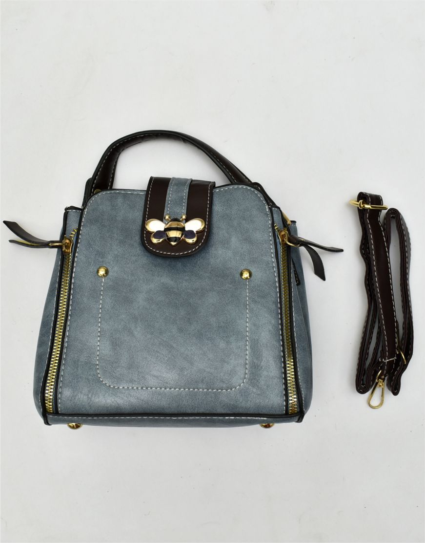 Honey Bee Emblem Handbag