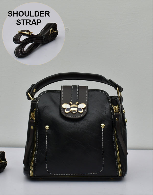 Honey Bee Emblem Handbag