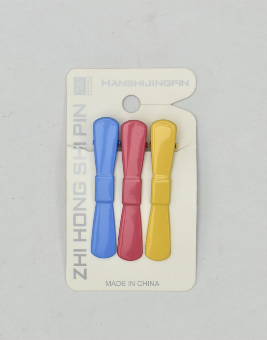 Set of 3 Pastel Colored Hair Pins