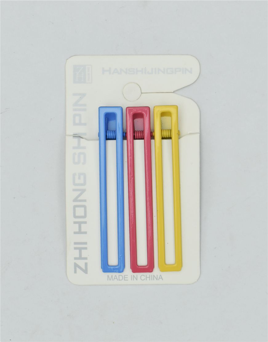 Set of 3 Powder Coated Metal Hair Pins