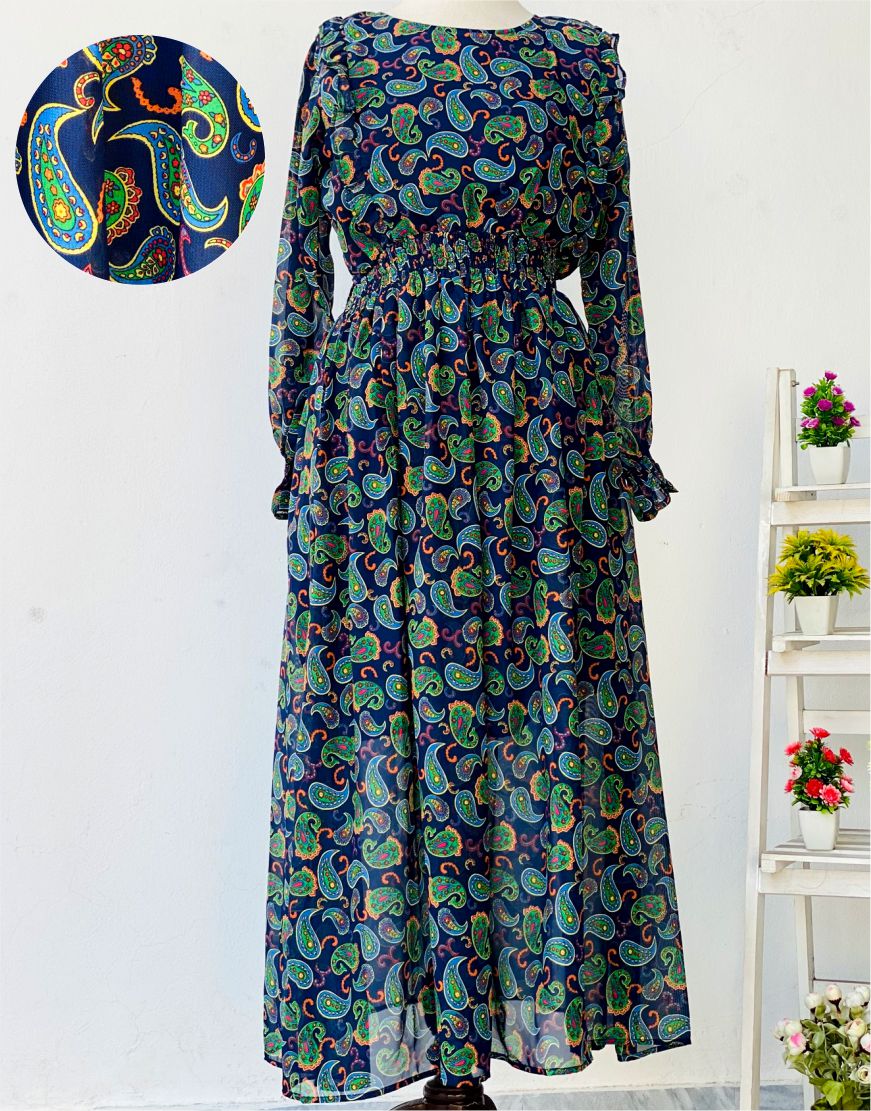 Chiffon Maxi With Lining