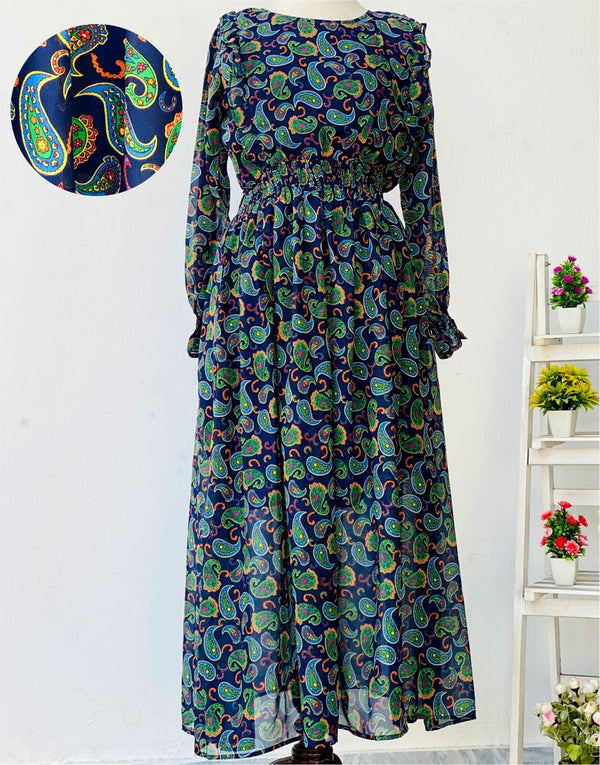 Chiffon Maxi With Lining