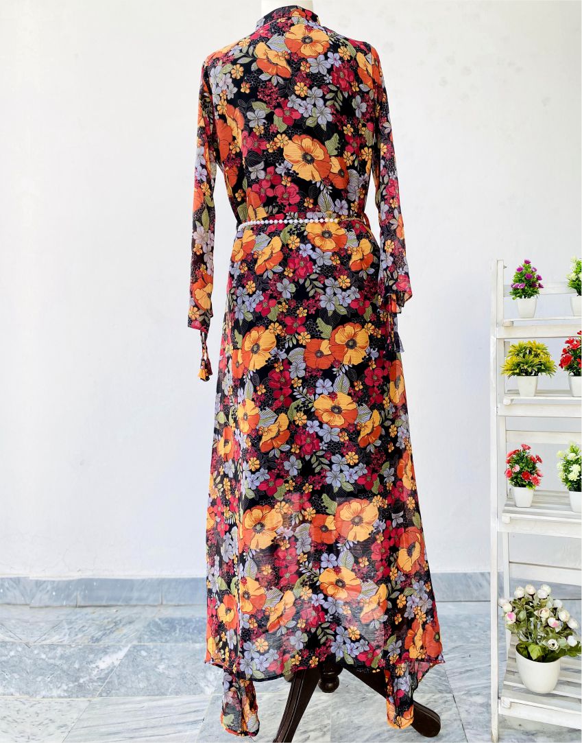 Chiffon Maxi With Lining (Chain Belt included)