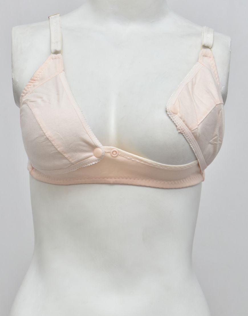Front Buttoned Non Padded Nursing Bra