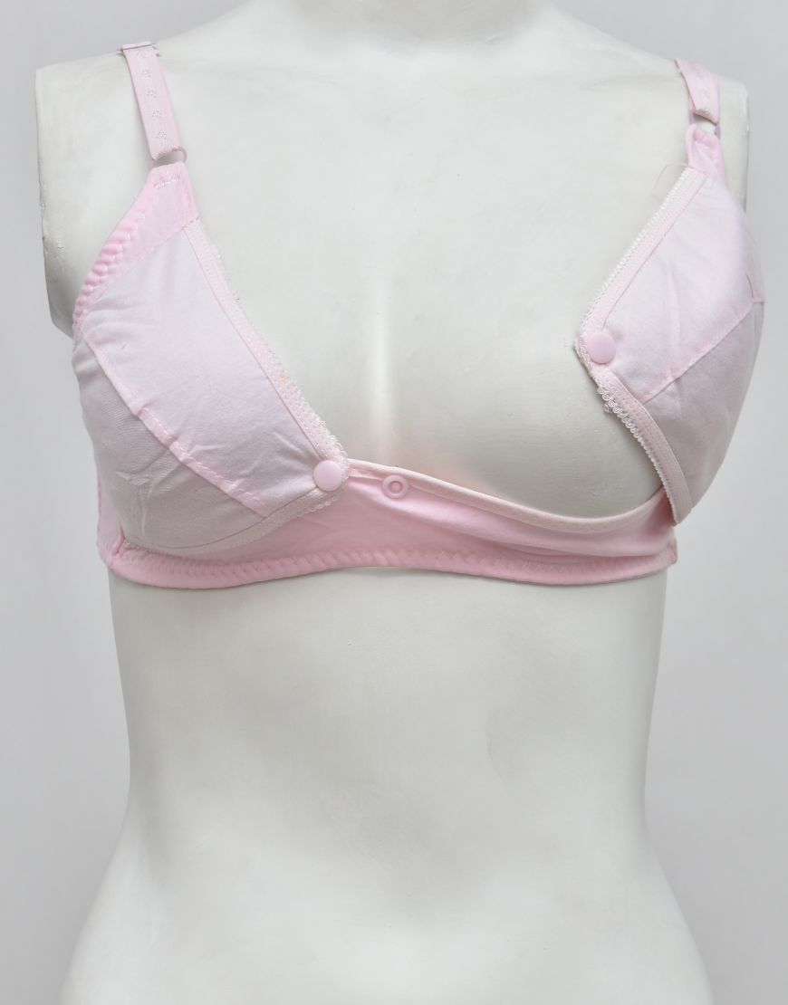 Front Buttoned Non Padded Nursing Bra